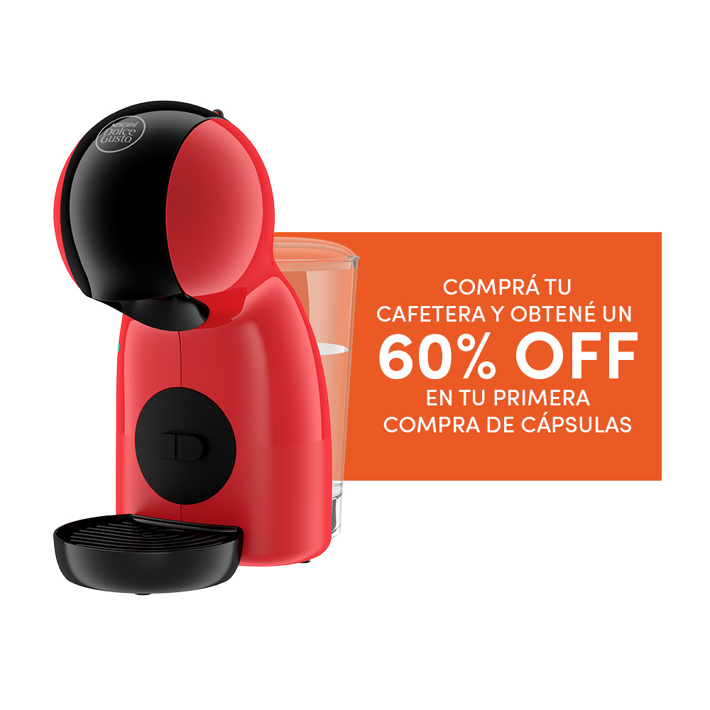 Cafetera Dolce Gusto Piccolo XS Roja