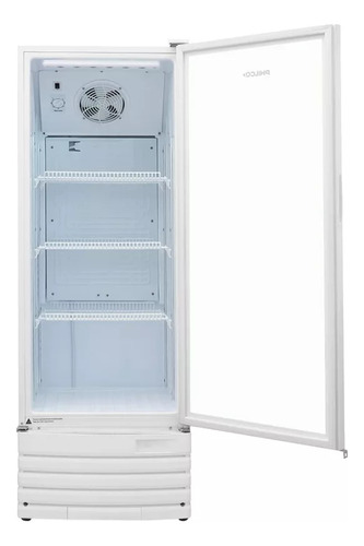 Exhibidora Vertical Philco 230 Litros Blanca Phev230b