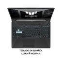 Notebook Gamer ASUS TUF Gaming Ryzen 5 7535HS 512SSD 16GB Nvidia RTX 2050 FA506NF-HN008W