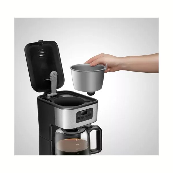 Cafetera Atma 1,8 Litros Filtro Digital Con Timer Y Reloj Ca8182p