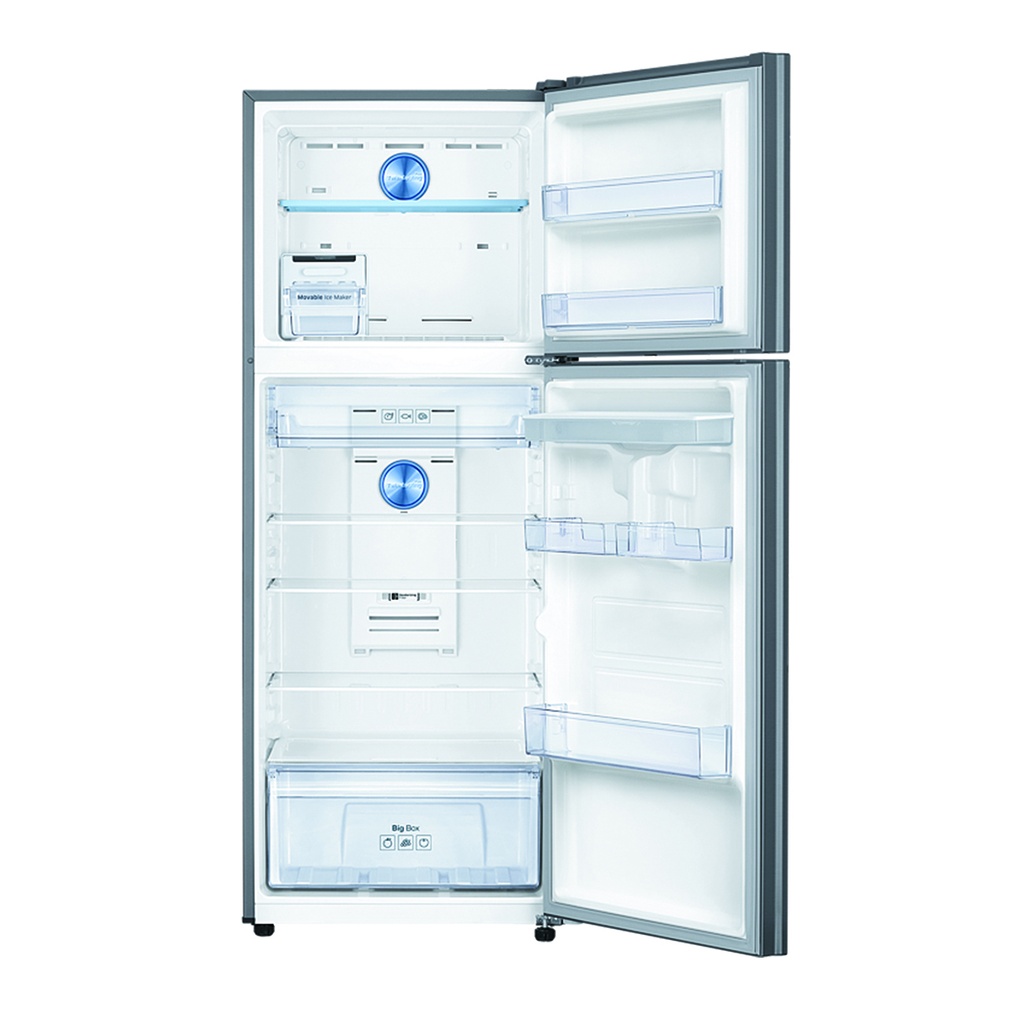 Heladera Samsung Inverter con freezer superior RT38K5932SL 382L