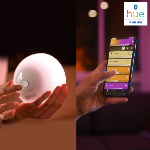 Lámpara portátil Philips HUE GO White 6W