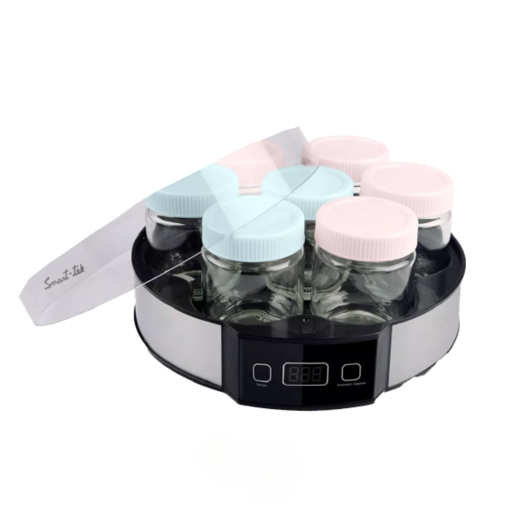Yogurtera Smart-Tek 7 jarros 1,2L redonda YM750