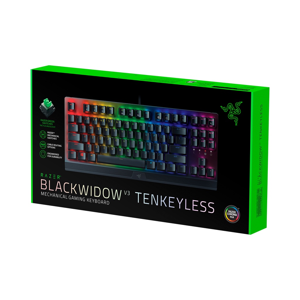 TECLADO MECÁNICO BLACKWIDOW V3 TKL ESP