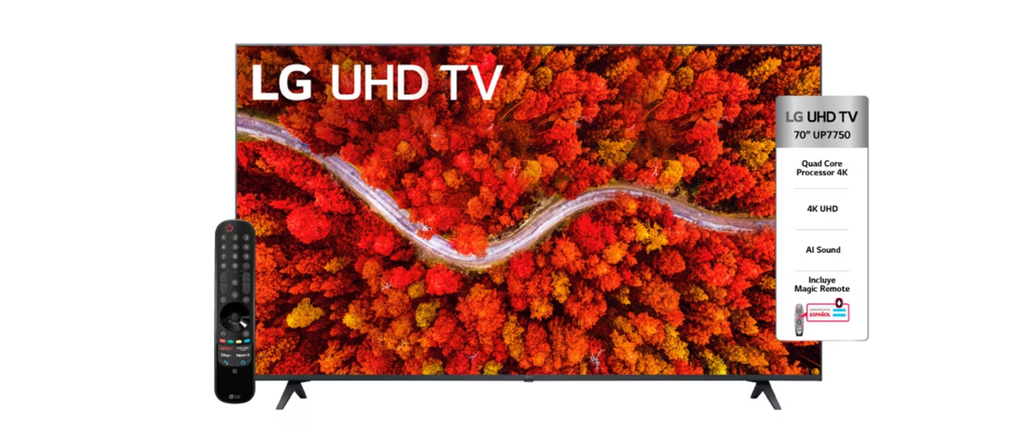 Smart Tv 70'' LG UHD ThinQ AI