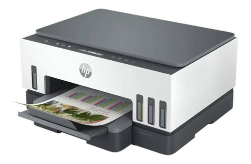 Impresora Color Multifunción Hp Smart Tank 720 Wifi Blanca