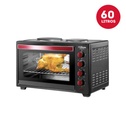 Horno Eléctrico Liliana Megacook 60 Litros        