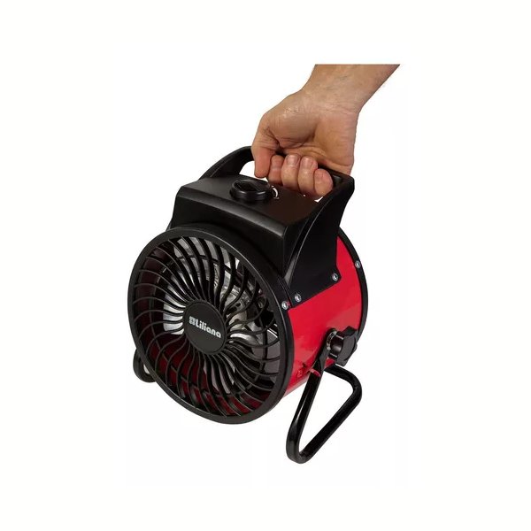 Turbo Ventilador Liliana De Pie 10 Pulgadas 5 Aspas Aluminio