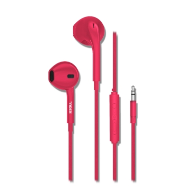 Auricular Soul Manos Libres 3.5Mm Fucsia