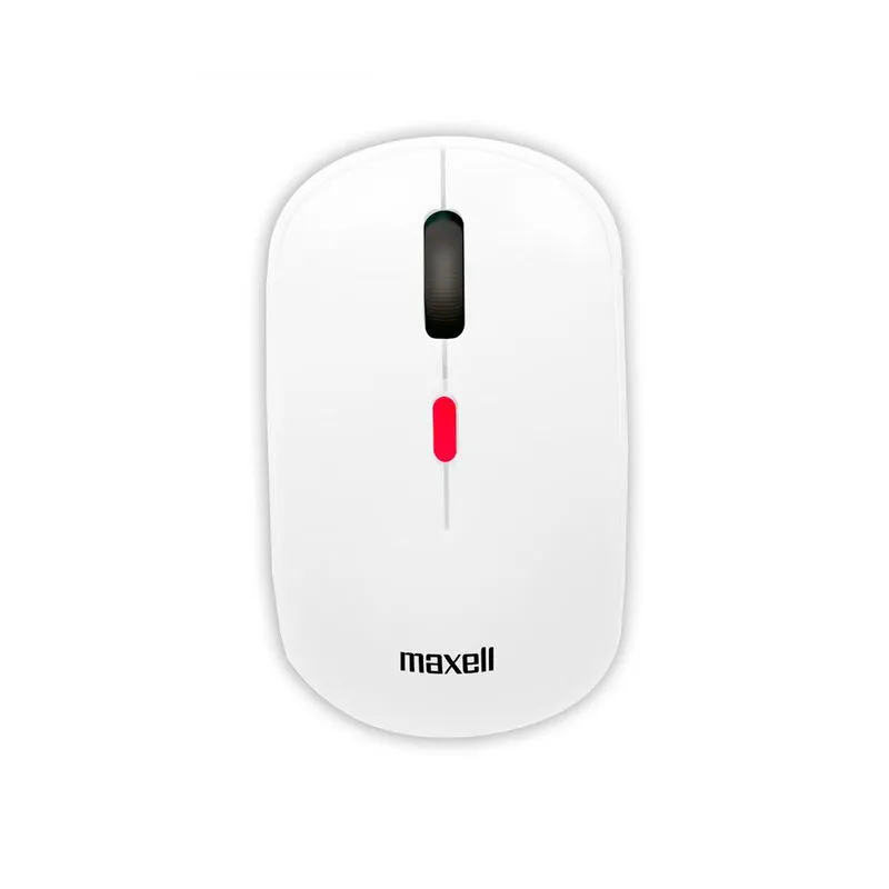 Mouse Maxell Optico Inalambrico 2.4ghz 1200 Dpi Blanco