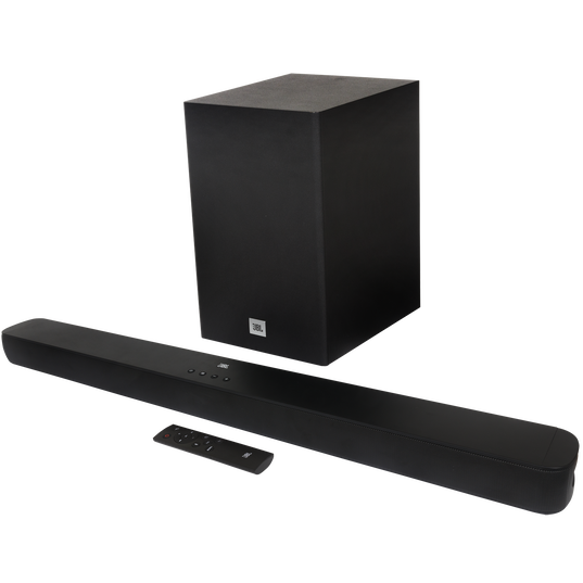 Barra De Sonido JBL Sb180 Bluetooth 2.1 Bar Subwoofer Negro