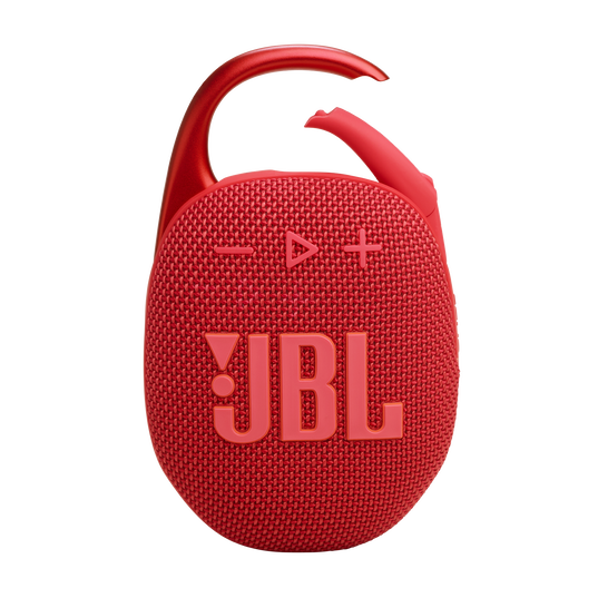 Parlante Jbl Clip 5 Con Bluetooth Impermeable Rojo