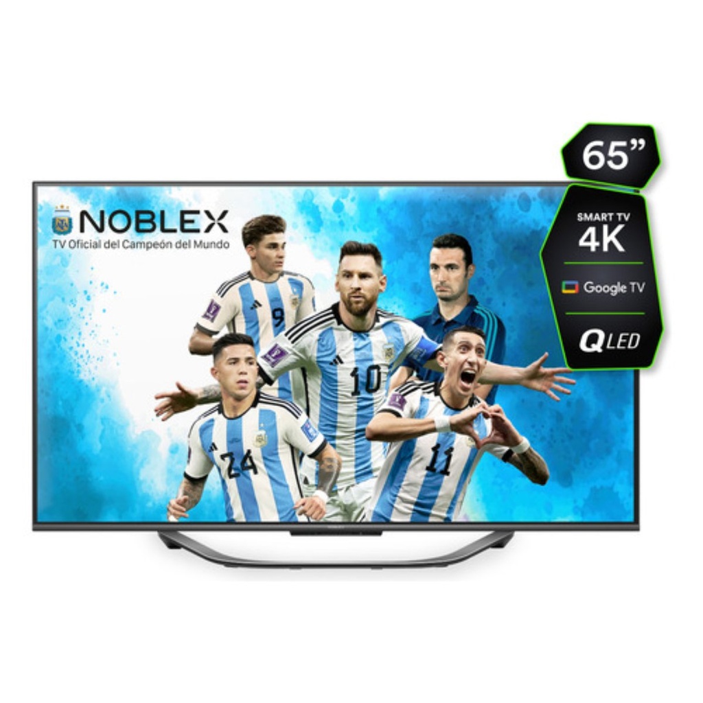 Smart Tv Noblex 65" Qled 4k Uhd Google Tv