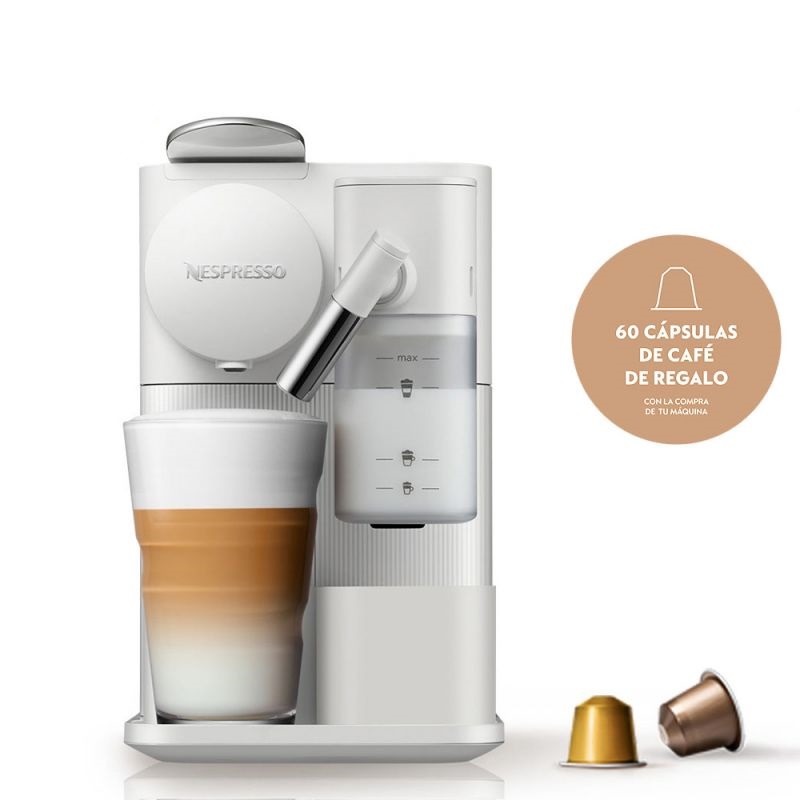 Cafetera Nespresso New Lattissima One Evo Blanca