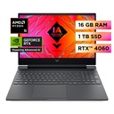 Notebook HP Victus Gaming AMD Ryzen 5 15.6" GeForce RTX 4060 16GB RAM 1TB SSD Windows 11 Home  - 15-fb2024la