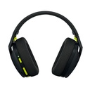 Auriculares Gamer Logitech G435 con Micrófono Negro Inalámbrico