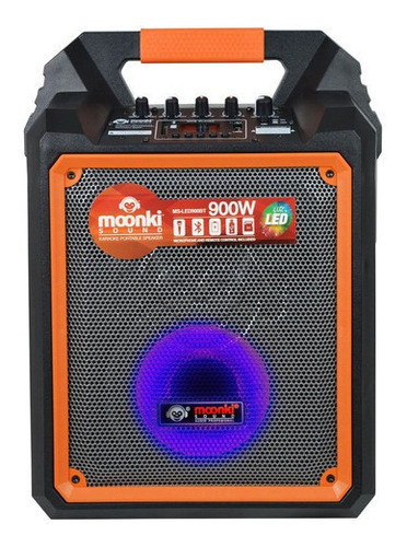 Parlante Portatil Moonki 900W 60W RSM Bluetooth 