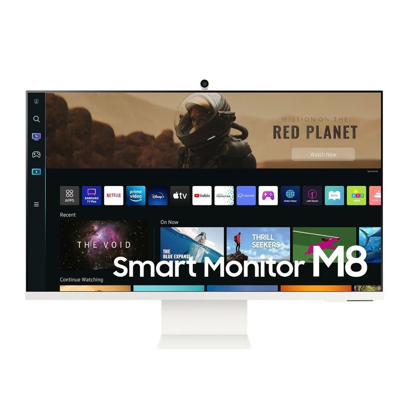 Monitor Samsung Smart M8 4K 32" Blanco - LS32BM801ULCZB