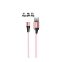 Cable Foxbox Magnet Lightning C Rosa FB-6487