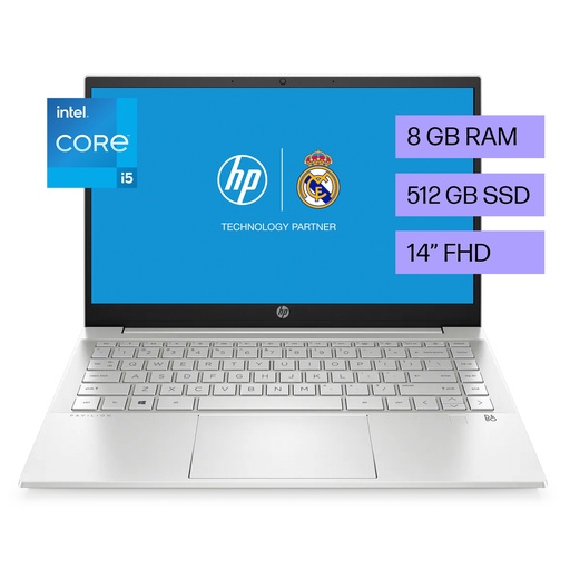 [69K82LA] Notebook HP Pavilion 14-Dv2001La Intel Core I5 1235U 8GB RAM 512GB SSD 14" Intel Iris Xe Windows 11 Home