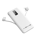 Powerbank Foxbox Energy Slim V2 6500 Mah Cargador Portatil Color Blanco