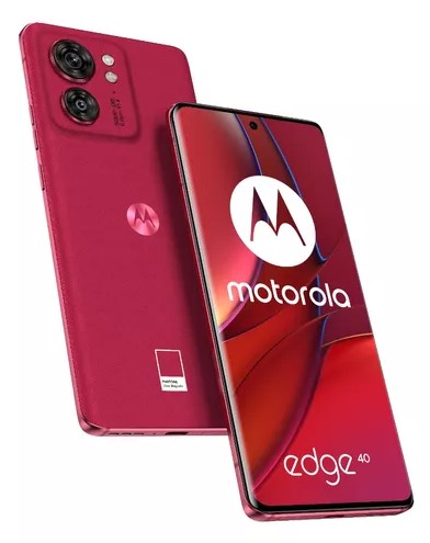 [91PAY40050AR] Celular Motorola Edge 40 Viva Magenta