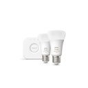 Kit de inicio Philips Hue E27 White and Color 9W A60