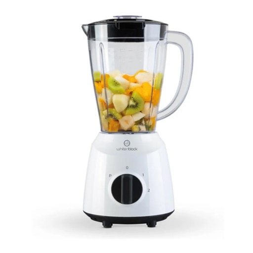 [ALWB15] Licuadora Whitenblack 1.5 L 400W jarra plastica ALWB15