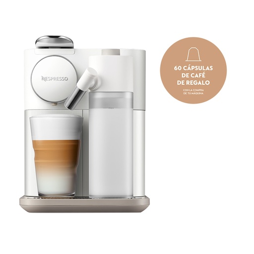 [F541-AR-WH-NE] Cafetera Nespresso Gran Lattissima Blanca