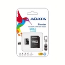 Memoria Adata Micro Sd Hc Clase 10 Uhs-i 50 Mb/seg