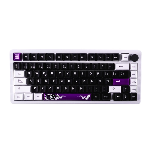 [WLKTKL2405] Teclado Inalámbrico 9Z Ghoul Blanco