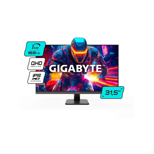 [GS32Q AR] Monitor Gamer Gigabyte 31.5" SS IPS 170Hz 1Ms - GS32Q