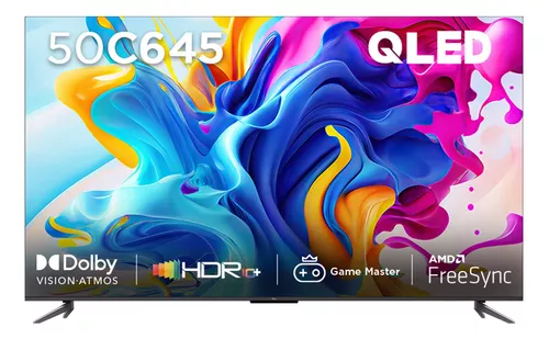 [L50C645-F] ‎Smart Tv Tcl Qled  Uhd Google 