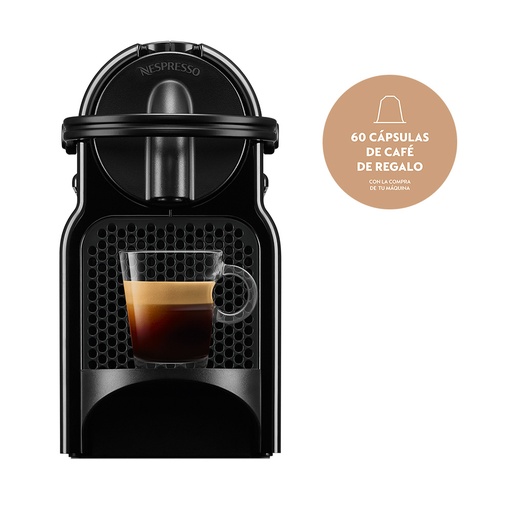 [D40-AR-BK-NE4] Cafetera Nespresso Inissia D40 Automática 220v